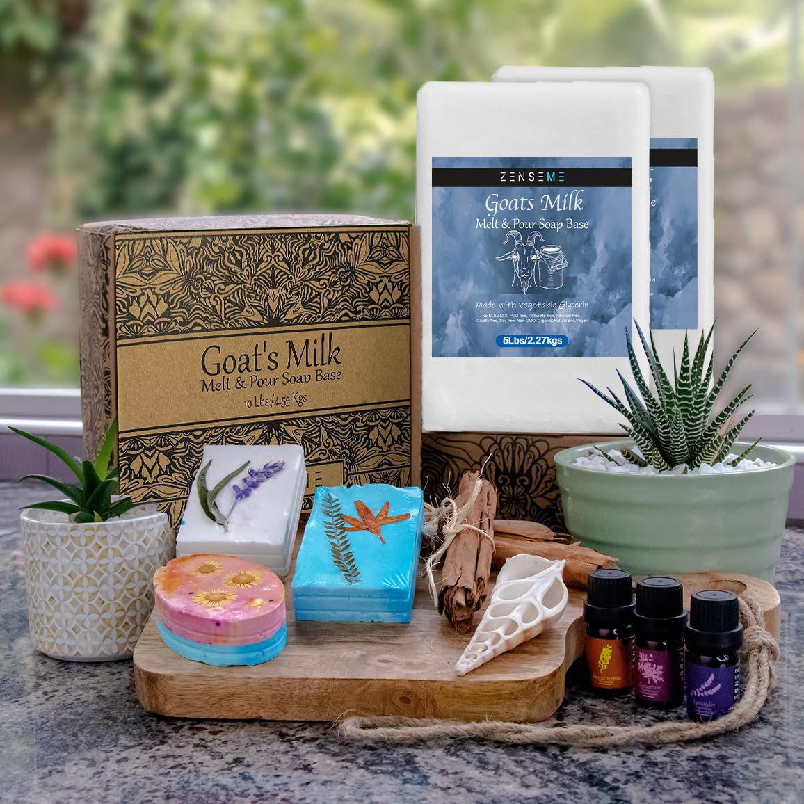 ZenseMe Goat Milk Soap Base 