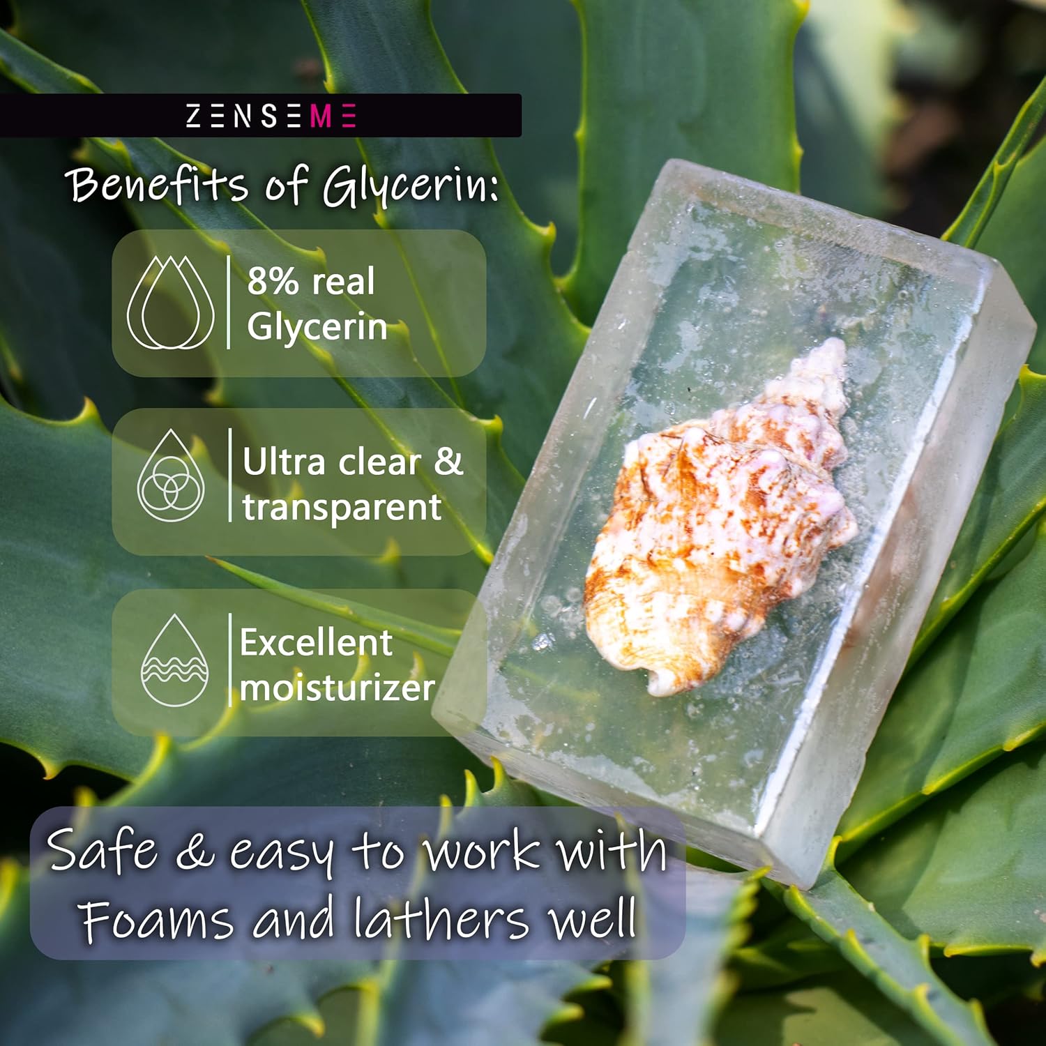 Zenseme 11 LB Goat’s Milk & Glycerin Soap Base – DIY Soap Making Kit